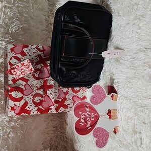 Victoria's Secret ❤️ Limited Edition Black Monogramed Speedy Satchel Vintage